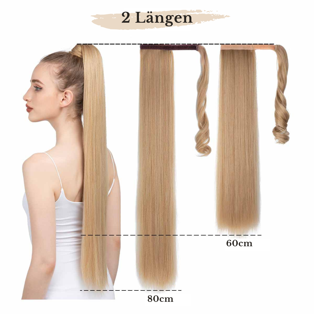 Ponytail Extensions - Glatt | 60cm & 80cm - Deals