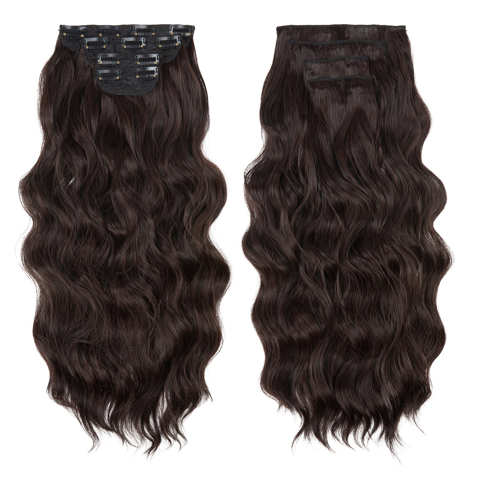 4 teiliges - Clip-in Extensions | 55cm - 190g