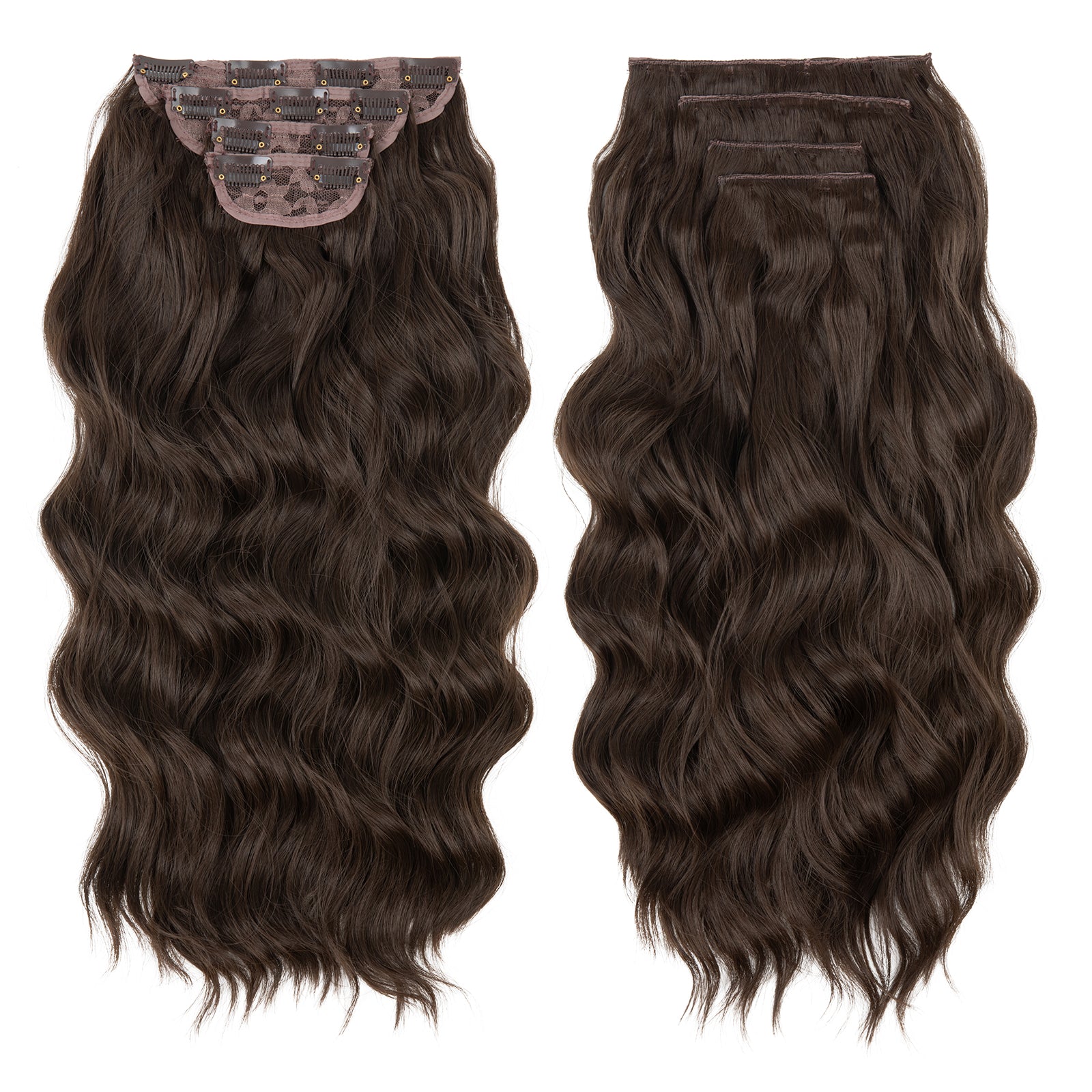 4 teiliges - Clip-in Extensions | 55cm - 190g