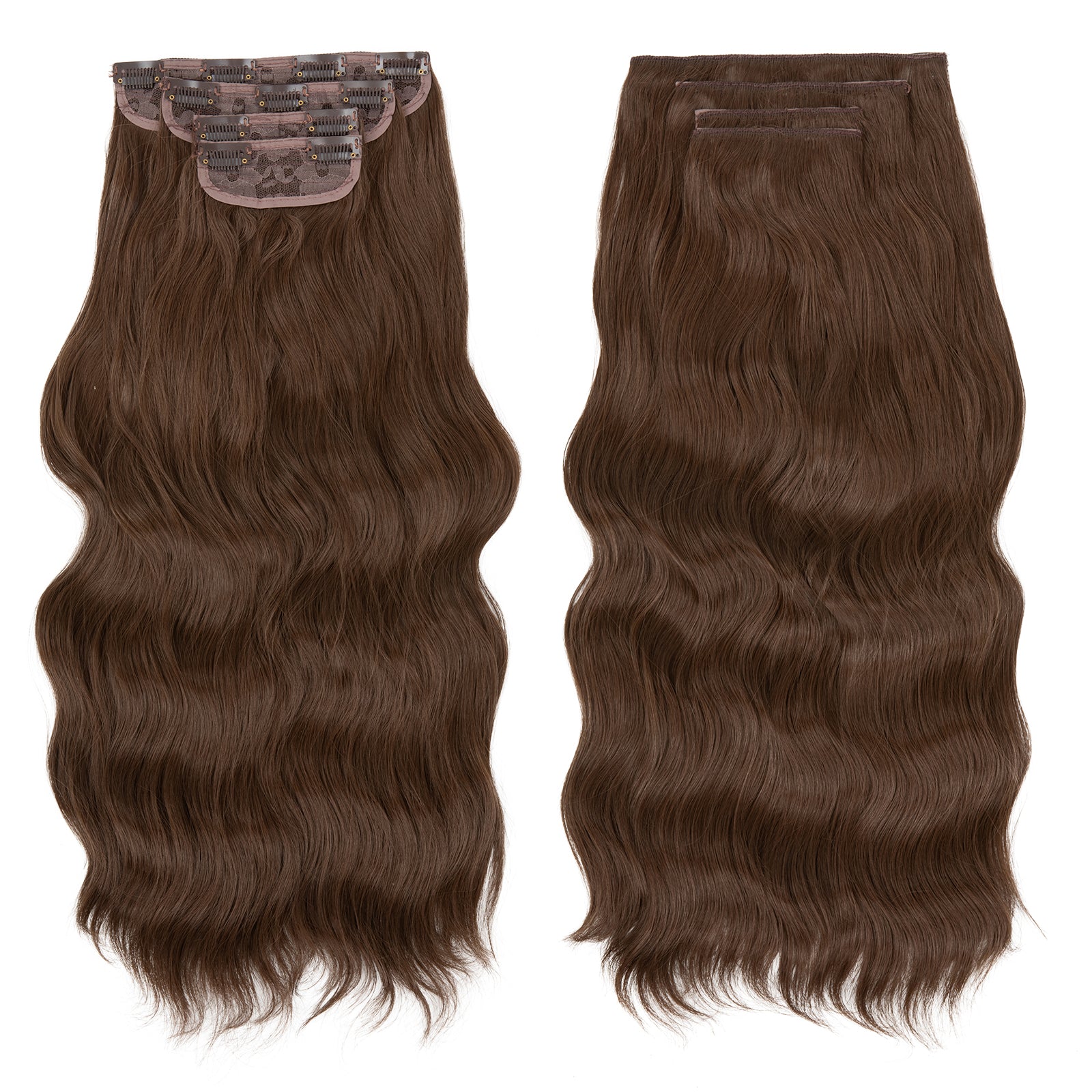 4 teiliges - Clip-in Extensions | 55cm - 190g