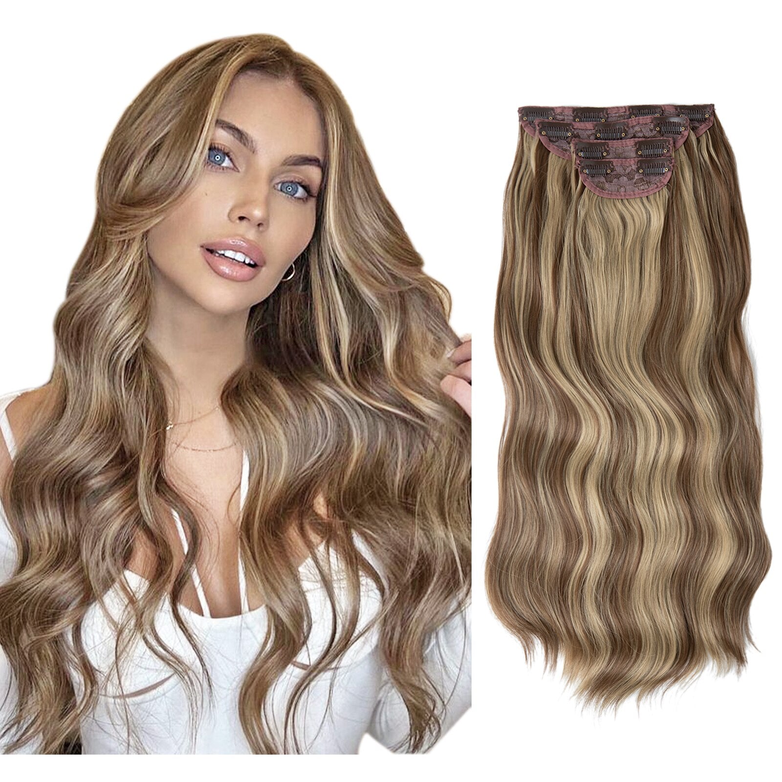 4 teiliges - Clip-in Extensions | 55cm - 190g - Deals