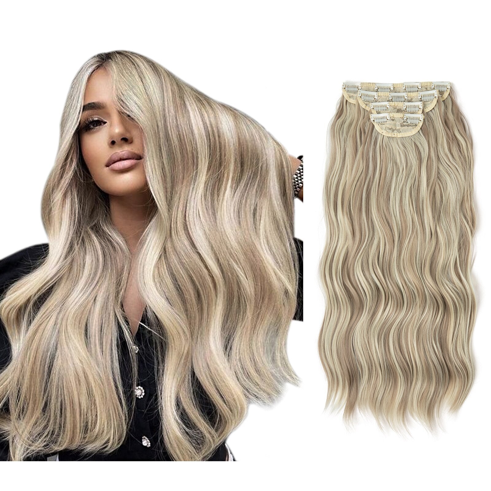 4 teiliges - Clip-in Extensions | 55cm - 190g - Deals