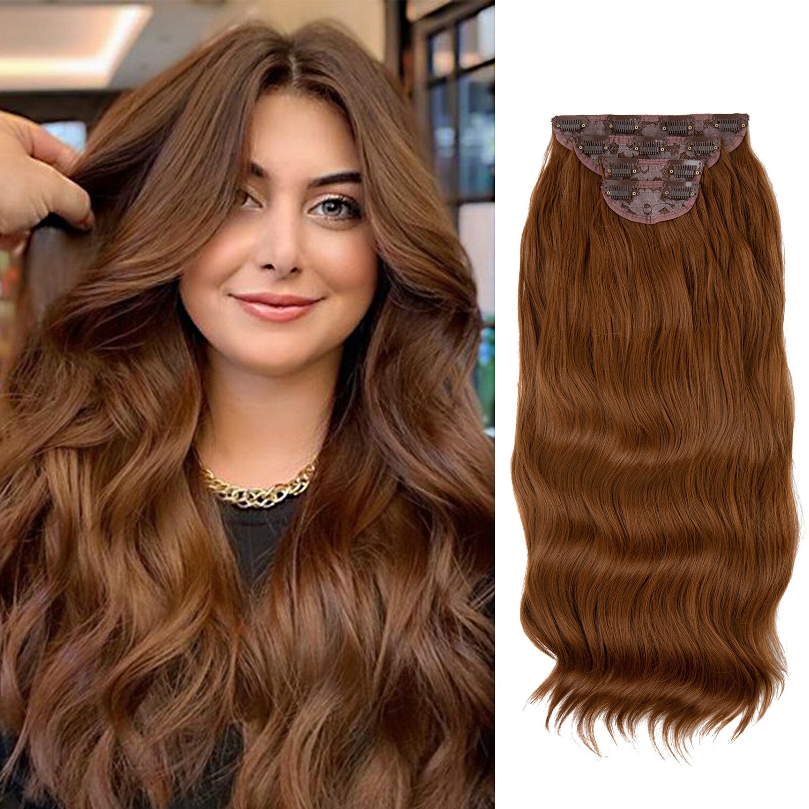 4 teiliges - Clip-in Extensions | 55cm - 190g - Deals