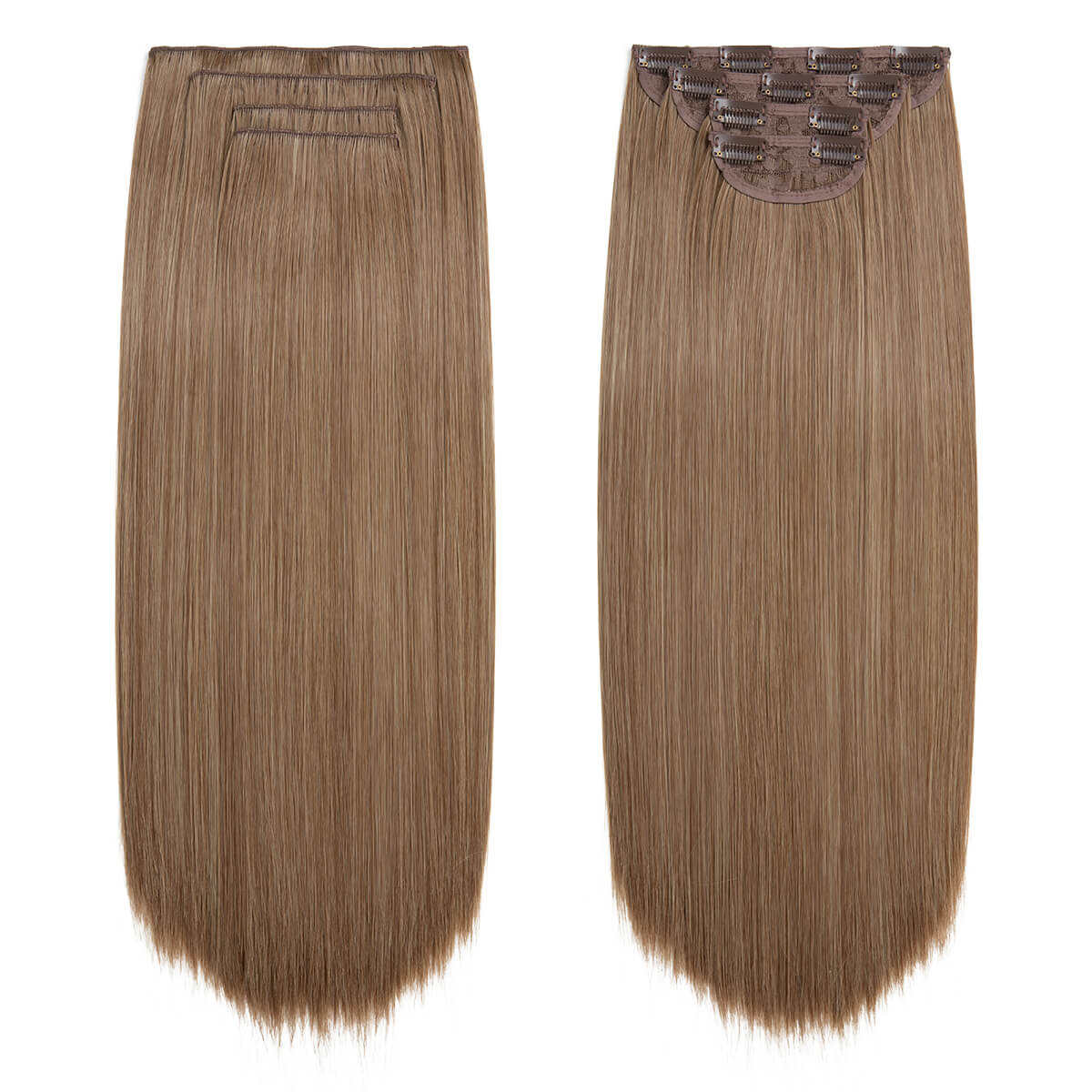 4 teiliges - Clip-in Extensions | Glatt