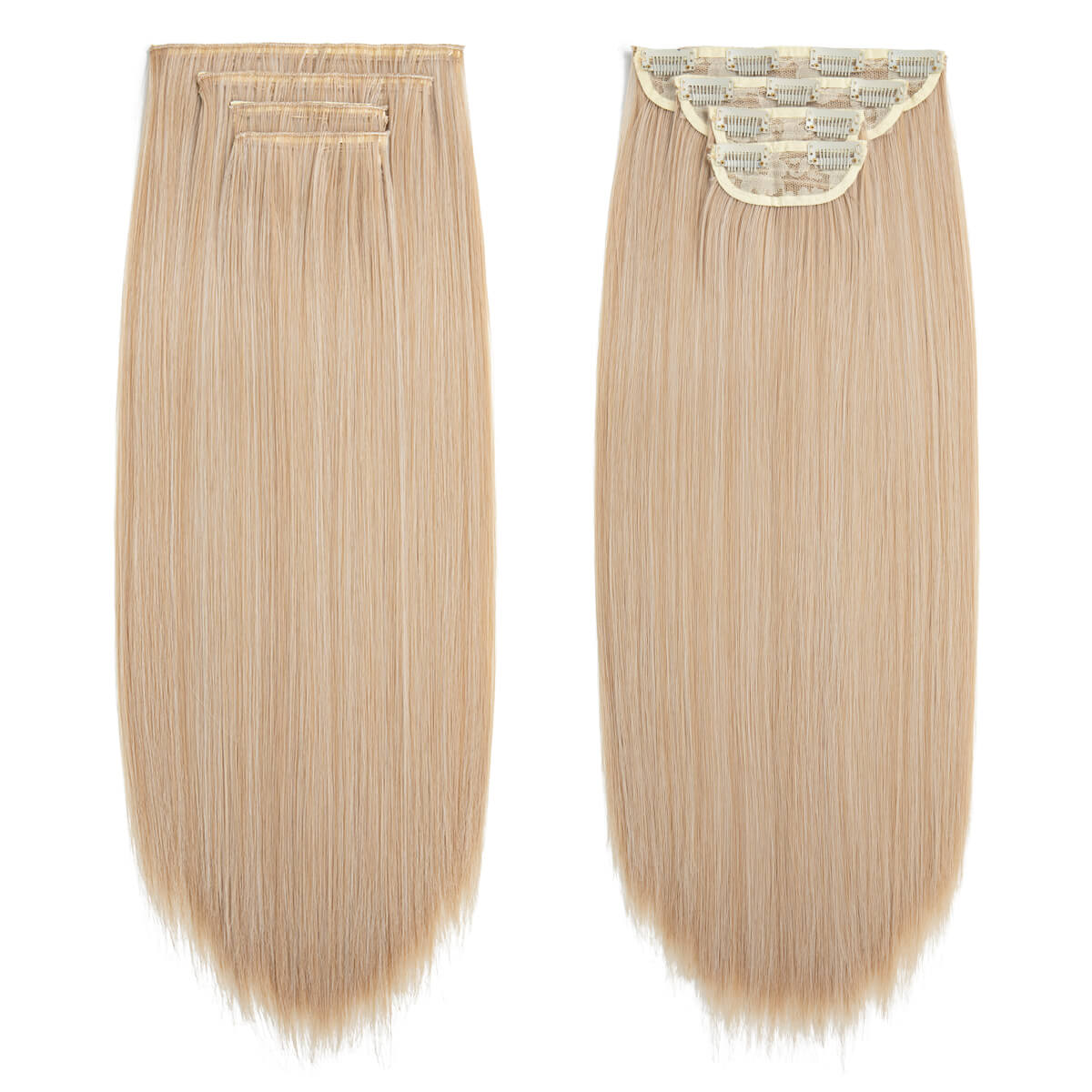 4 teiliges - Clip-in Extensions | Glatt
