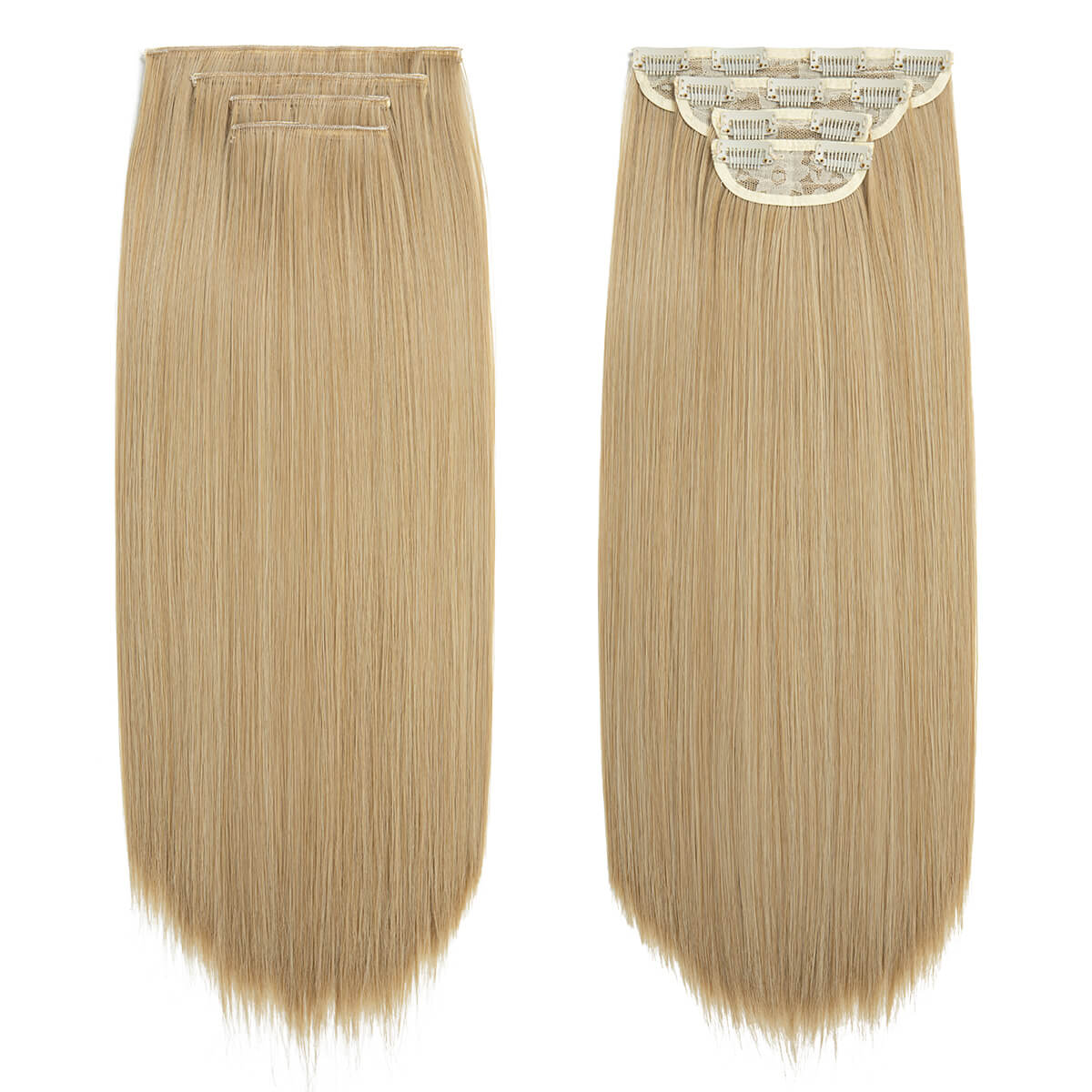 4 teiliges - Clip-in Extensions | Glatt