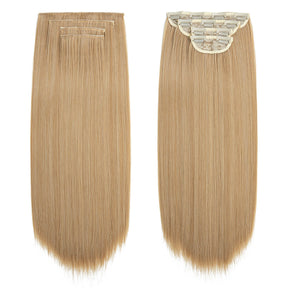 4 teiliges - Clip-in Extensions | Glatt