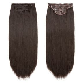 4 teiliges - Clip-in Extensions | Glatt
