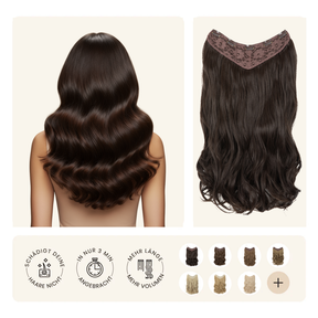 1-teilige Clip-in Extension