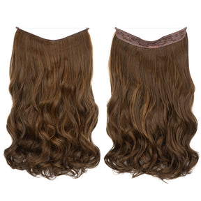 Unsichtbare Haar Extensions - Gewellt