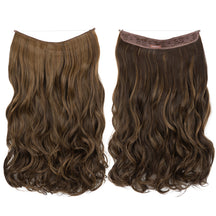 Unsichtbare Haar Extensions - Gewellt