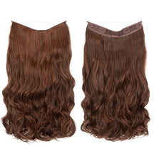 Unsichtbare Haar Extensions - Gewellt