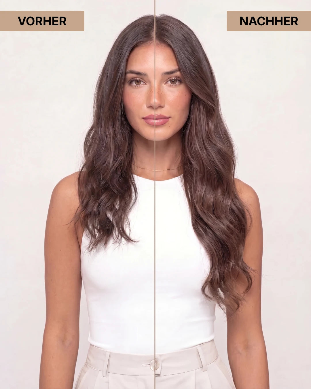4 teiliges - Clip-in Extensions | 45cm - 200g