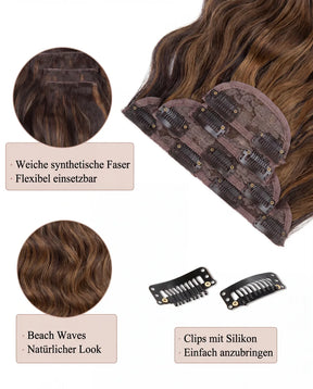 4 teiliges - Clip-in Extensions | 45cm - 200g