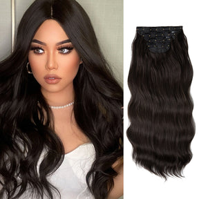 4 teiliges - Clip-in Extensions | 55cm - 190g