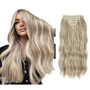 4 teiliges - Clip-in Extensions | 55cm - 190g